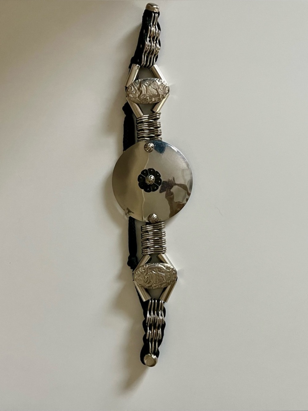Very cool and unique silver waist belt